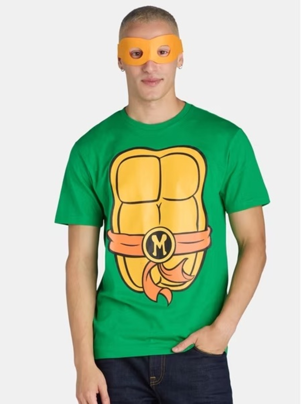 Nickelodeon Teenage Mutant Ninja Turtles Michelangelo Adult Halloween Costume